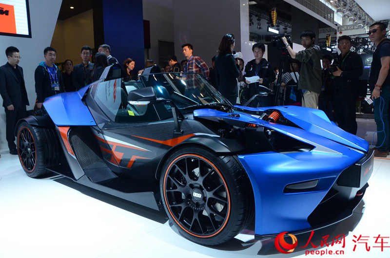 极品跑车ktm xbow gt 2014北京车展人民网直击【6】