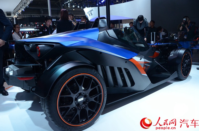 极品跑车ktm xbow gt 2014北京车展人民网直击【7】