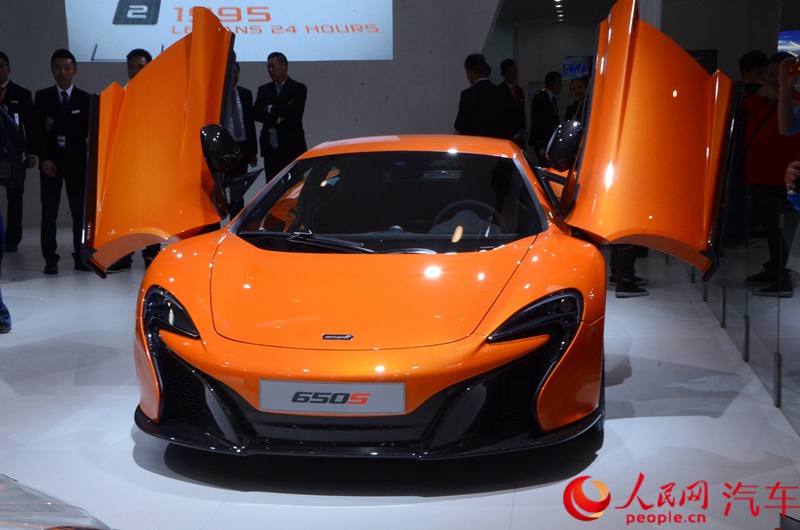 迈凯轮 650s 2014北京车展人民网直击【5】