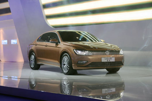 上海大众VW品牌亮相成都车展Lamando凌渡