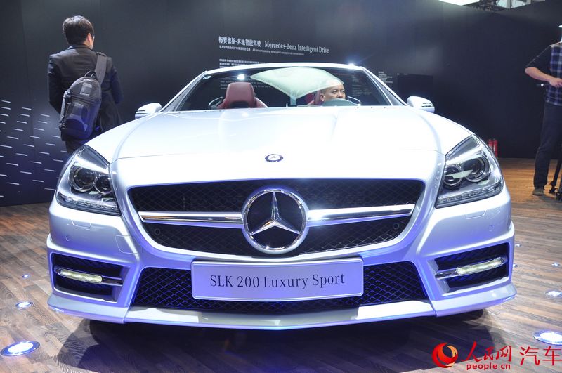 ֱ��2014���ݳ�չ ����SLK 200 Lxury Sport��2��
