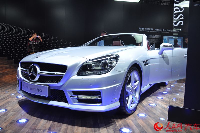 ֱ��2014���ݳ�չ ����SLK 200 Lxury Sport��7��