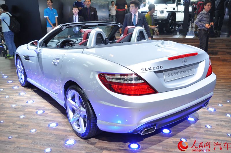 ֱ��2014���ݳ�չ ����SLK 200 Lxury Sport��5��