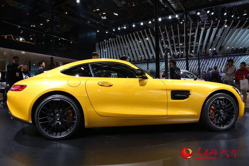 人民网直击2015上海车展——奔驰amg gts【6】