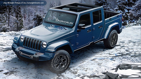 Jeep全新牧马人将11月发布 将增加皮卡版