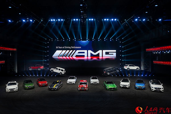 梅赛德斯-AMG迎来50周年多款全新AMG车型下半年上市