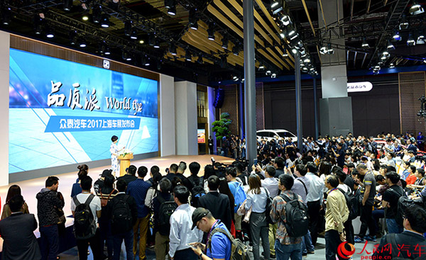 众泰汽车携旗下5大系列共13款车型亮相2017上海车展