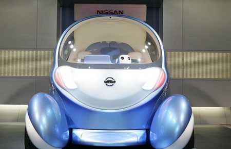 让女生狂流口水的汽车Nissan PIVO2 (4)