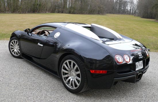 限量版布加迪威龙新车黑血(Veyron Sang No