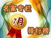 名家專欄7月排行