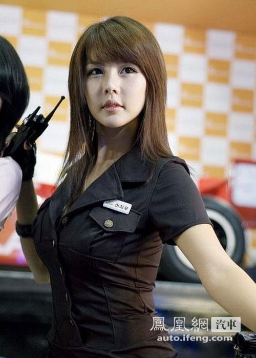 韩国车模李智友百变制服(2)
