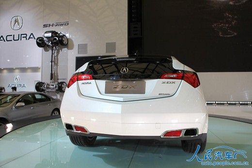 豪华版歌诗图 讴歌ZDX亮相上海车展 (9)